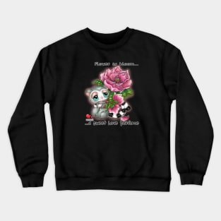 Flower in bloom... a sweet love perfume Crewneck Sweatshirt